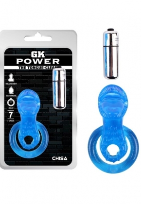Get Lock The Tongue-Blue Titreimli Dilli Penis Halkas